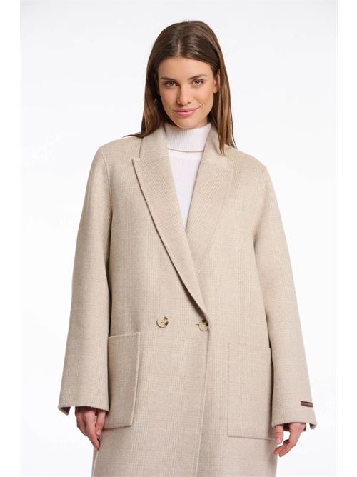 cappotto adria check RINO & PELLE | ADRIA.7002511CHECK CHIARO